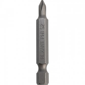 Бита REXANT S2 PH1 x 50 мм для шуруповерта сталь, 5 шт. Бита REXANT S2 PH1 x 50 мм для шуруповерта сталь, 5 шт.