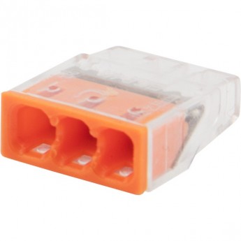 Экспресс-клемма REXANT СМК 2273-203 0.5-2.5 мм² прозрачная, 20 шт. Экспресс-клемма REXANT СМК 2273-203 0.5-2.5 мм² прозрачная, 20 шт.