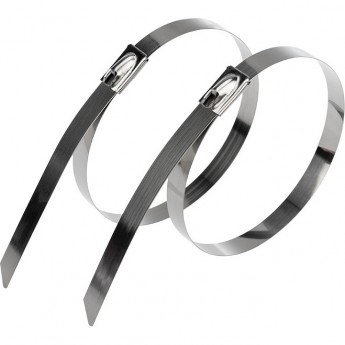 Хомут-стяжка REXANT стальной 360x4.6 мм, 100шт. Хомут-стяжка REXANT стальной 360x4.6 мм, 100шт.