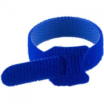 Хомут–липучка REXANT 150х12 мм многоразовый синий, 12 шт. Хомут–липучка REXANT 150х12 мм многоразовый синий, 12 шт.