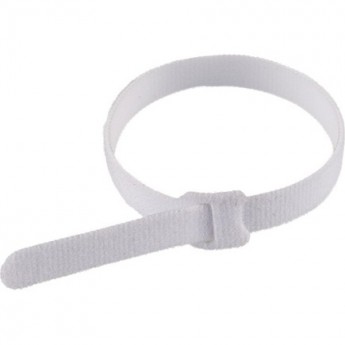 Хомут–липучка REXANT 230х13 мм многоразовый белый, 12 шт. Хомут–липучка REXANT 230х13 мм многоразовый белый, 12 шт.