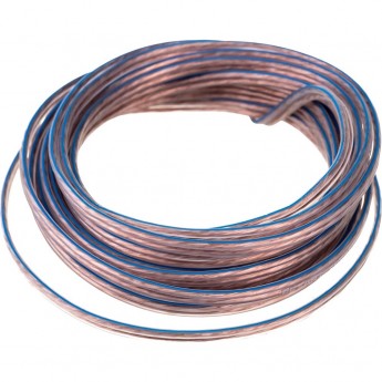 Кабель акустический REXANT BLUELINE 2х0.75 мм² прозрачный 5 м Кабель акустический REXANT BLUELINE 2х0.75 мм² прозрачный 5 м