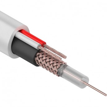 Кабель REXANT КВК-В-1.5+2x0.75 мм² белый 200 м Кабель REXANT КВК-В-1.5+2x0.75 мм² белый 200 м