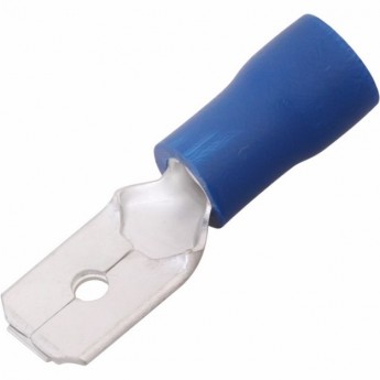 Клемма плоская REXANT РПИ-П 2.5-(6.3) 1.5-2.5 мм² изолированная синяя Клемма плоская REXANT РПИ-П 2.5-(6.3) 1.5-2.5 мм² изолированная синяя
