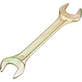 Ключ рожковый REXANT 14х15 мм, желтый цинк Ключ рожковый REXANT 14х15 мм, желтый цинк