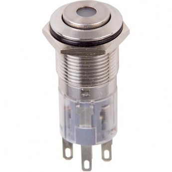 Кнопка антивандальная REXANT Ø16 220В Фикс (5с) ON-OFF/OFF-ON синяя Кнопка антивандальная REXANT Ø16 220В Фикс (5с) ON-OFF/OFF-ON синяя