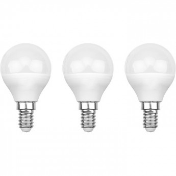 Лампа светодиодная REXANT ШАРИК (GL) 11.5 Вт E14 1093 Лм 4000 K нейтральный свет (3 шт./уп.) Лампа светодиодная REXANT ШАРИК (GL) 11.5 Вт E14 1093 Лм 4000 K нейтральный свет (3 шт./уп.)