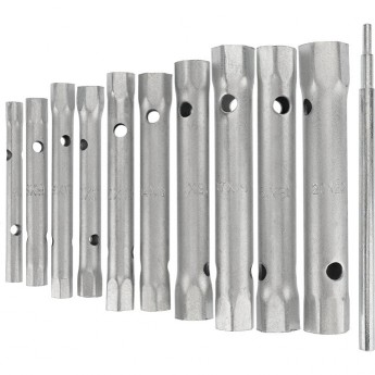 Набор ключей-трубок торцевых REXANT 6х22 мм, 10 шт.