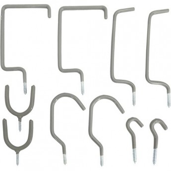 Набор кронштейнов REXANT вкручивающихся 10 шт Набор кронштейнов REXANT вкручивающихся 10 шт