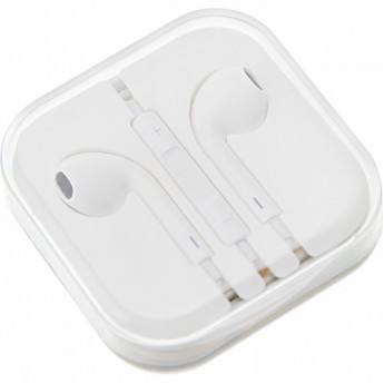 Наушники REXANT с микрофоном белые