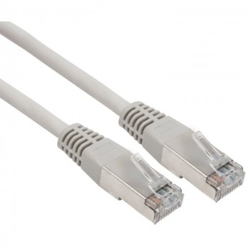 Патч-корд REXANT F/UTP RJ45-RJ45 LSZH серый 1 м