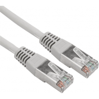 Патч-корд REXANT S/FTP 6A (10G), RJ45-RJ45, неэкранированный, 28AWG, LSZH, серый, 2 м