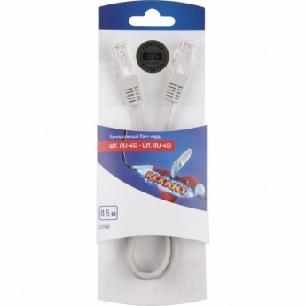 Патч-корд REXANT U/UTP RJ45-RJ45 PVC 0.5 м Патч-корд REXANT U/UTP RJ45-RJ45 PVC 0.5 м