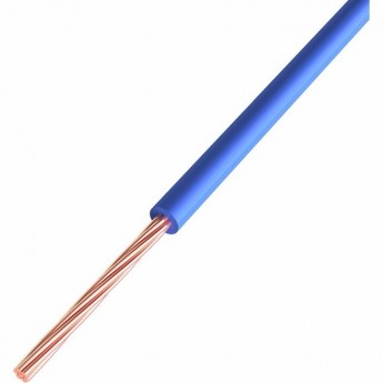 Провод ПГВА REXANT 1х0.50 мм² Cu синий 500 м Провод ПГВА REXANT 1х0.50 мм² Cu синий 500 м