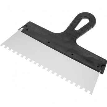 Шпатель фасадный REXANT 250 мм зуб 6х6 нержавеющая сталь Шпатель фасадный REXANT 250 мм зуб 6х6 нержавеющая сталь