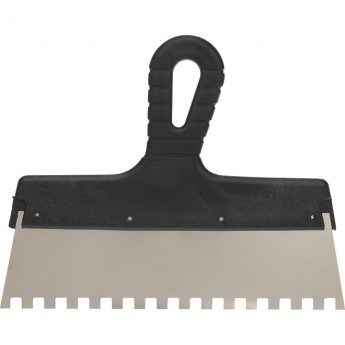 Шпатель фасадный REXANT 250 мм зуб 8х8 нержавеющая сталь Шпатель фасадный REXANT 250 мм зуб 8х8 нержавеющая сталь