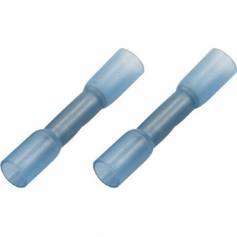 Соединительная гильза REXANT L-37 мм изолированная термоусаживаемая синяя Соединительная гильза REXANT L-37 мм изолированная термоусаживаемая синяя