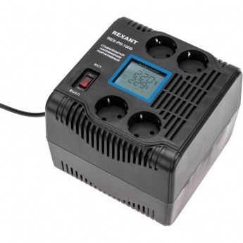 Стабилизатор напряжения портативный REXANT REX-PR-1000 Стабилизатор напряжения портативный REXANT REX-PR-1000