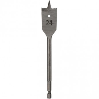 Сверло перовое по дереву REXANT 24х152 мм (шестигранный хвостовик) Сверло перовое по дереву REXANT 24х152 мм (шестигранный хвостовик)