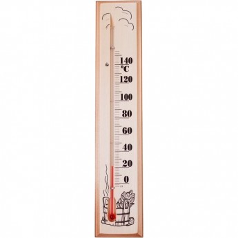 Термометр для сауны REXANT, основание — дерево 60х300 мм Термометр для сауны REXANT, основание — дерево 60х300 мм