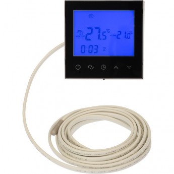 Терморегулятор REXANT R100B с автоматическим программированием и сенсорными кнопками Терморегулятор REXANT R100B с автоматическим программированием и сенсорными кнопками