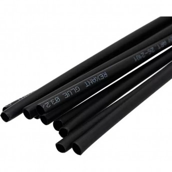 Трубка термоусаживаемая REXANT СТТК (3:1) двустенная клеевая 18,0/6,0мм, черная, упаковка 10 шт. по 1м Трубка термоусаживаемая REXANT СТТК (3:1) двустенная клеевая 18,0/6,0мм, черная, упаковка 10 шт. по 1м