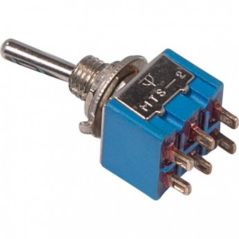 Тумблер REXANT MICRO 250V 3А (6c) ON-ON двухполюсный Тумблер REXANT MICRO 250V 3А (6c) ON-ON двухполюсный