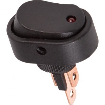 Выключатель клавишный REXANT 12V 30А (3с) ON-OFF овальный, черный с красной LED подсветкой (RWB-523, ASW-20D) Выключатель клавишный REXANT 12V 30А (3с) ON-OFF овальный, черный с красной LED подсветкой (RWB-523, ASW-20D)